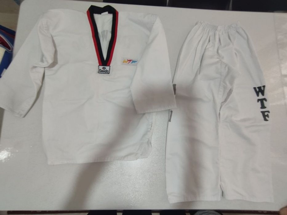 Полный комплект экипировки для тхэквандо WTF