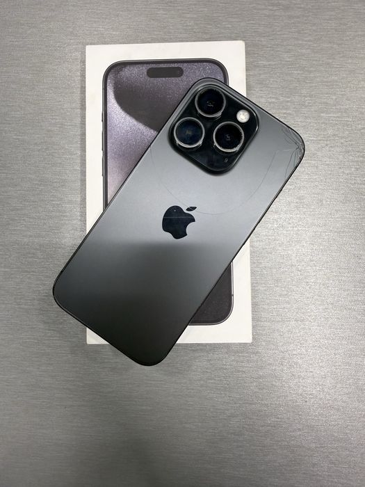 Iphone 15 pro 128gb black