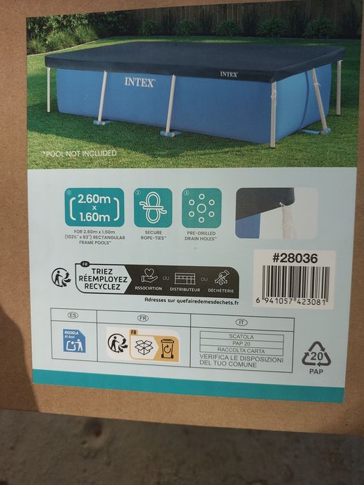 Продам Бассейн каркасный Intex, 260x160x65 см