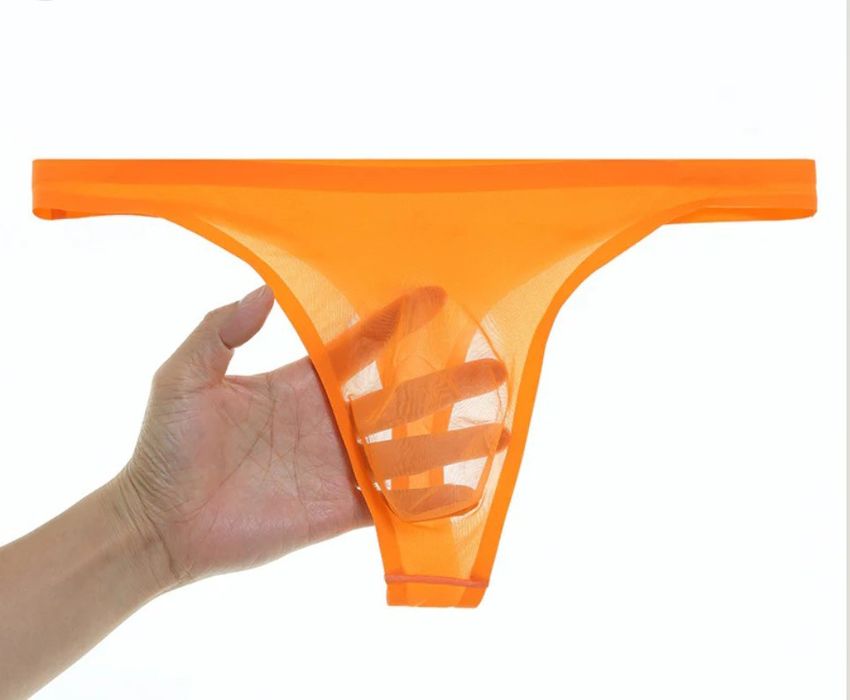 Мъжки ултратънки ледени копринени безшевни