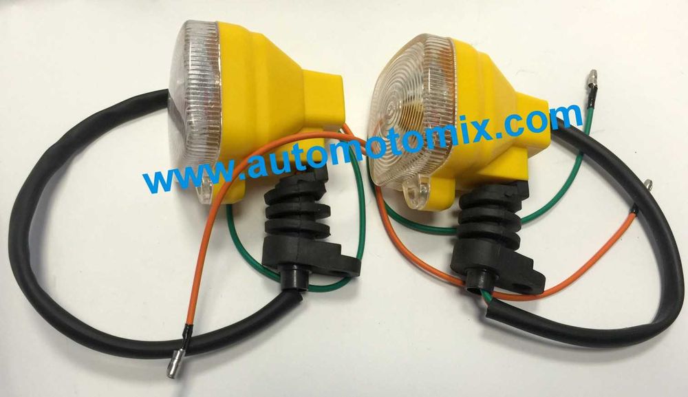 Мигачи за мотор с крушка , Жълти - модел 1998