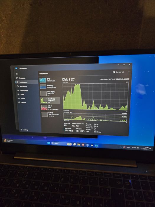 Lenovo IdeaPad 330S – Ryzen 3, 8GB RAM, 256GB NVMe SSD + 1TB HDD