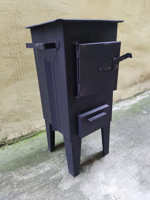 Godin camping  mare Soba pe lemne Nou in cutie Eficient