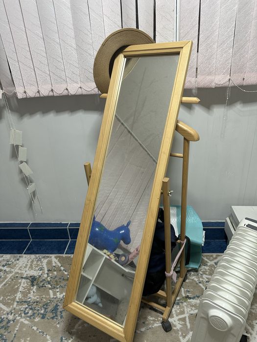 Зеркало напольное + вешалка