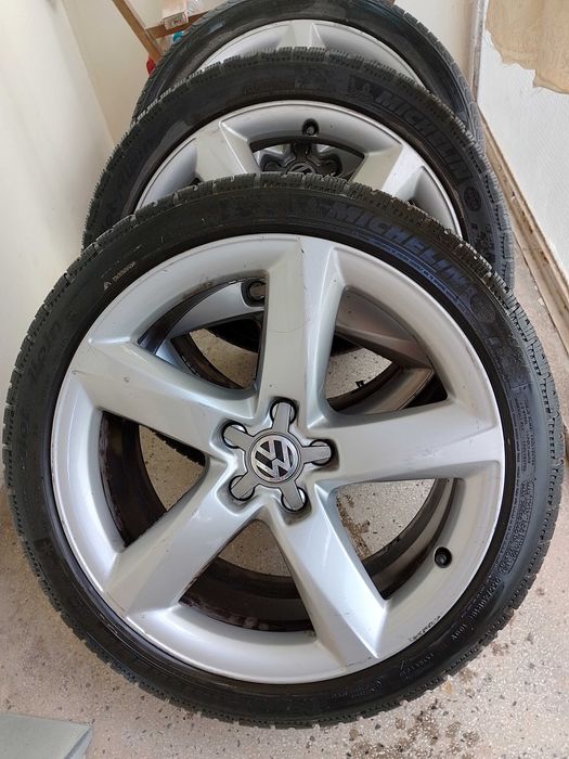 Джанти с гуми Ronal 2009 R19 за AUDI / VW -  7.5Jx19H2 ET29 5x112 57.1