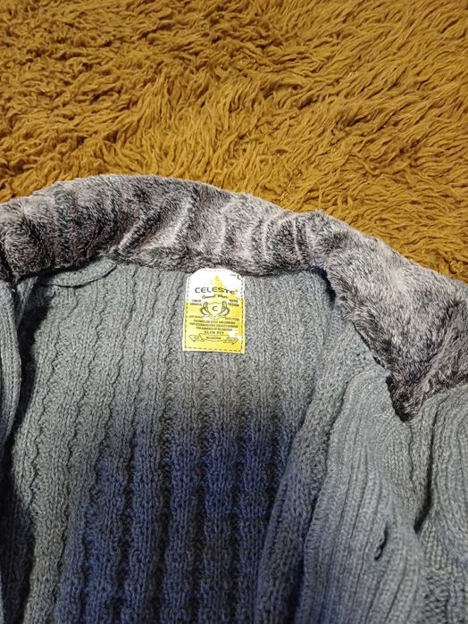 Мъжка жилетка машинно плетиво