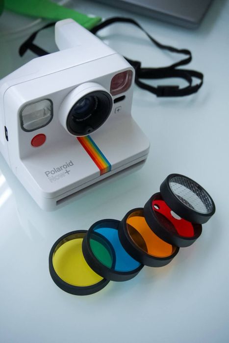 Camera foto film Polaroid Now + cu filtre