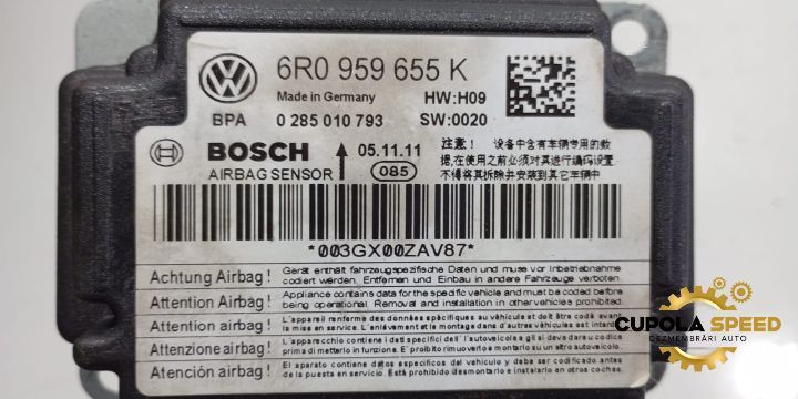 Modul airbag 6R0959655K Skoda Fabia 2 [facelift] [2010 - 2014]