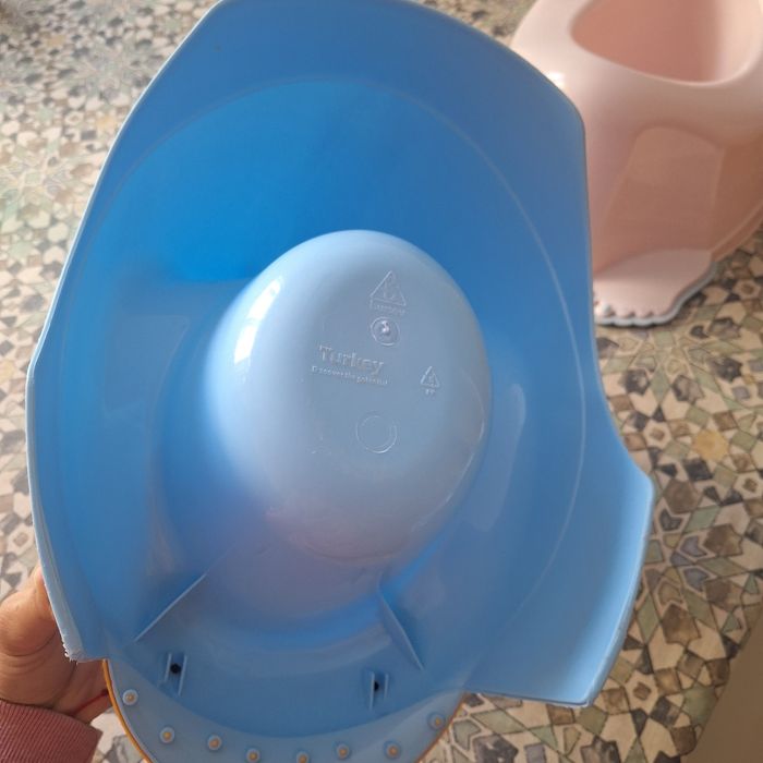 Анатомично музикално гърне розо и Синьо гърнево