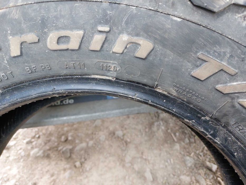4 бр.гуми BF GOODRICH ALL-TERRAIN 245 70 17 dot1120  цената е за брой!