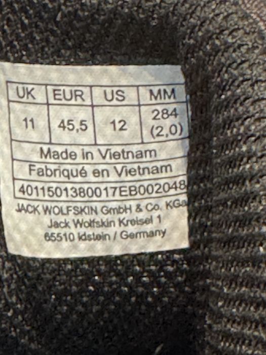 Туристически обувки JACK WOLFSKIN Texapore О2+.Номер 45.5