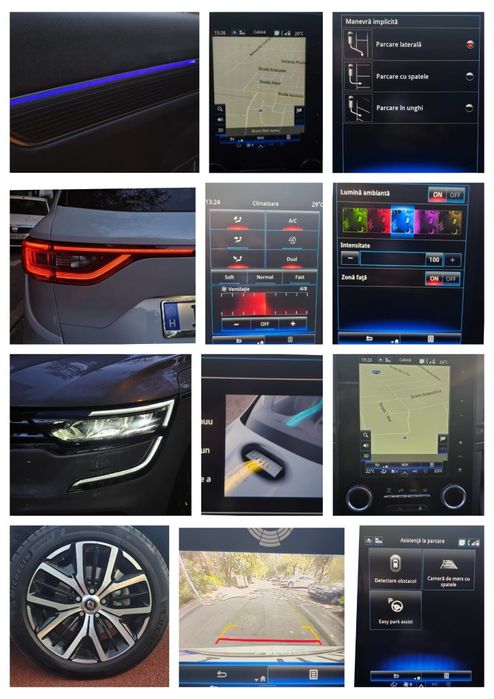 Renault Koleos/2.0 deci/facelift/automată/panoramic/led/distrofic/Germania