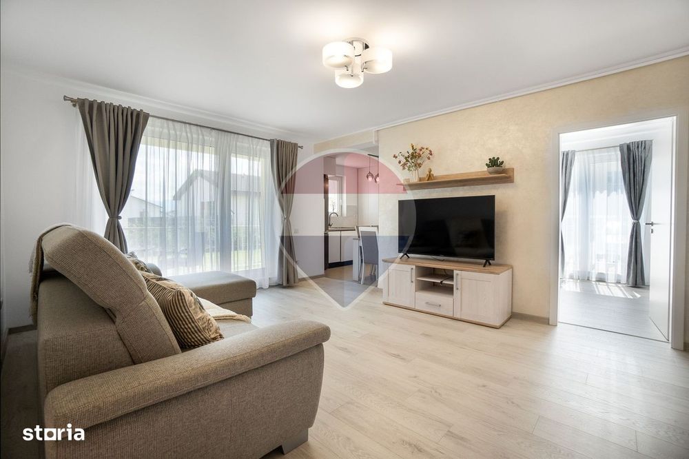 De închiriat: apartament 3 camere, parter, grădină | 2 locuri parcare