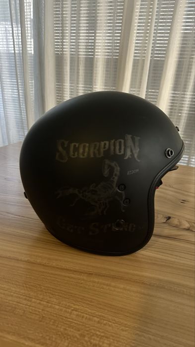 Мотошлем Scorpion Belfast Evo Matt Black, размер M