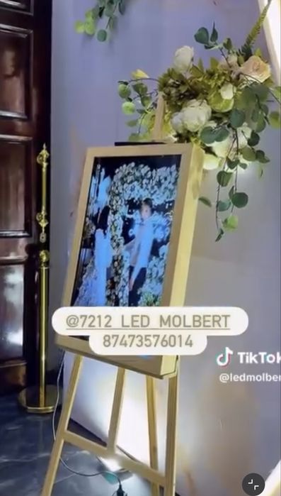 Аренда Led Мольберт