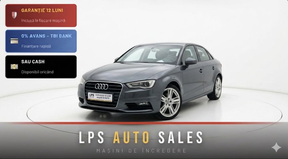 Audi A3 S-Line Automat /RAR-ul efectuat / Rate/Cash/Garantie