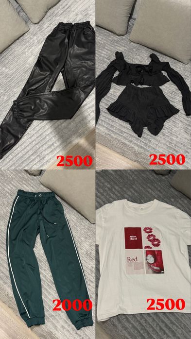 Почти вся одежда новая, недорого