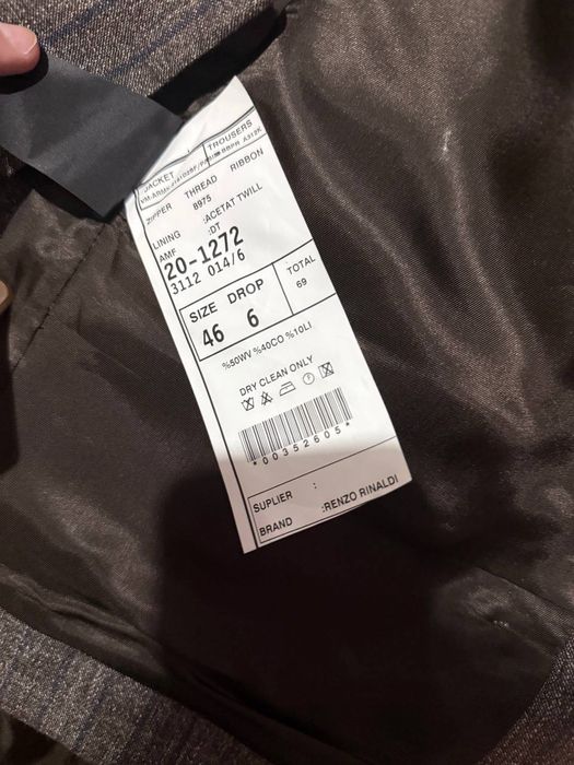 RENZO RINALDI костюм тройка