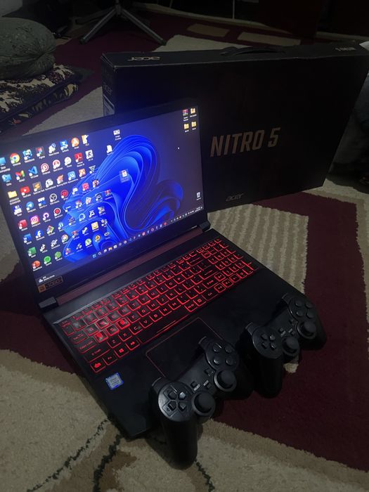 Acer NITRO 5 i5~9300H, AZU 16GB, SSD 1TB + 512GB M2, Video Karta 4GB