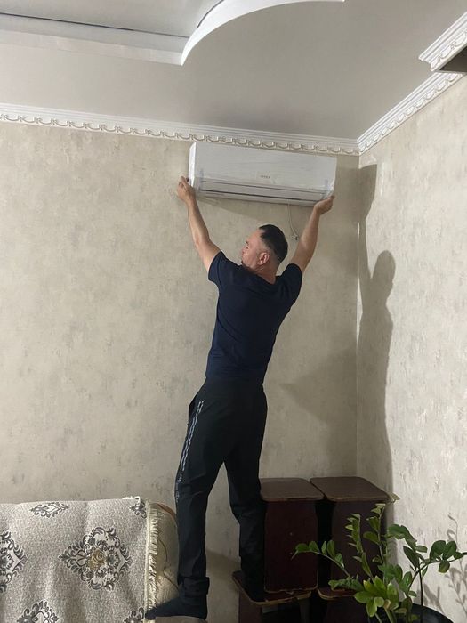 Установка кондиционера