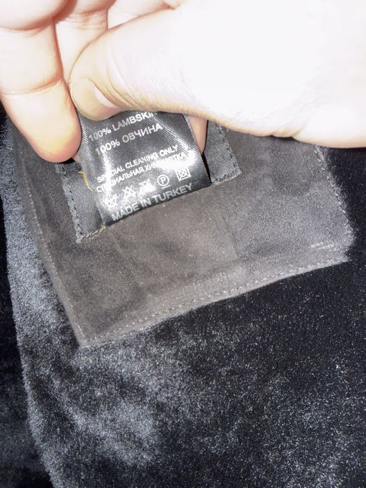 Мужская дубленка новая