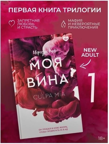 Книга «Моя вина» — Мерседес Рон