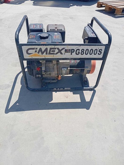 Генератор монофазен 6.7 kW Cimex PG8000S 2015
