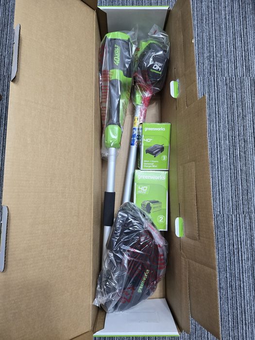 Триммер Greenworks 40V 33см G40LTK2