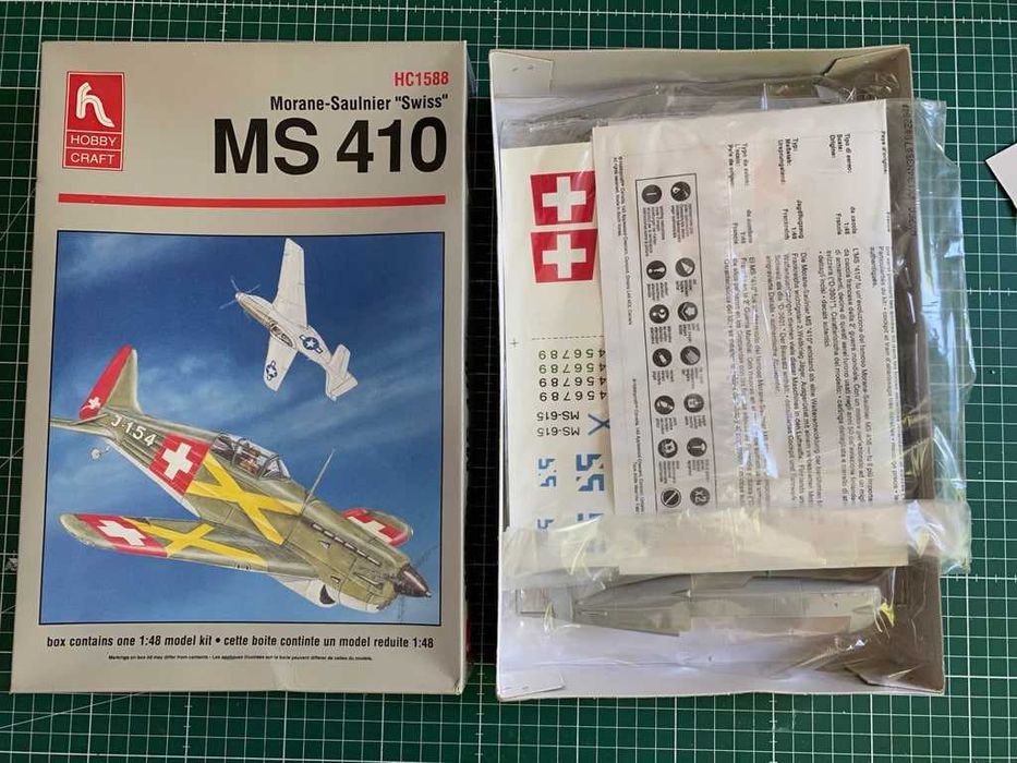 Сборная модель самолета Morane-Saulnier MS.410 (Hobby Craft. 1/48)