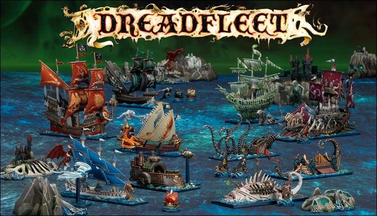Продам настольную игру Dreadfleet (Warhammer FB). Оригинал от GW