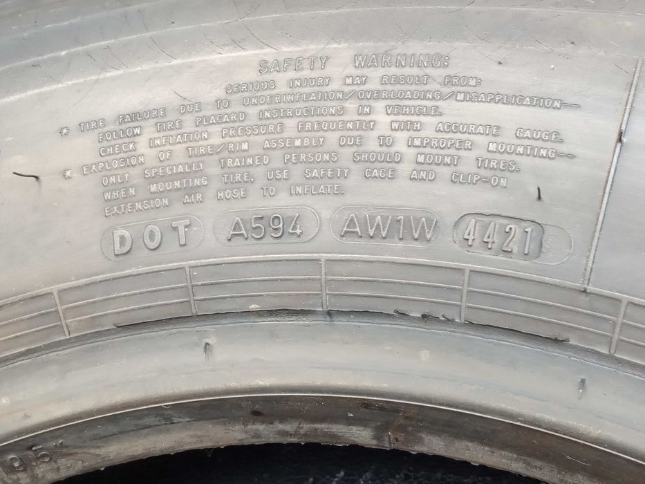 1 тежкотоварна гума 265/70R19.5 Fulda Regioforce 140/138M DOT4421