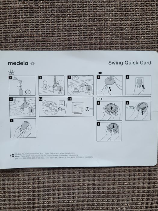 Medela swing single electric breast pump