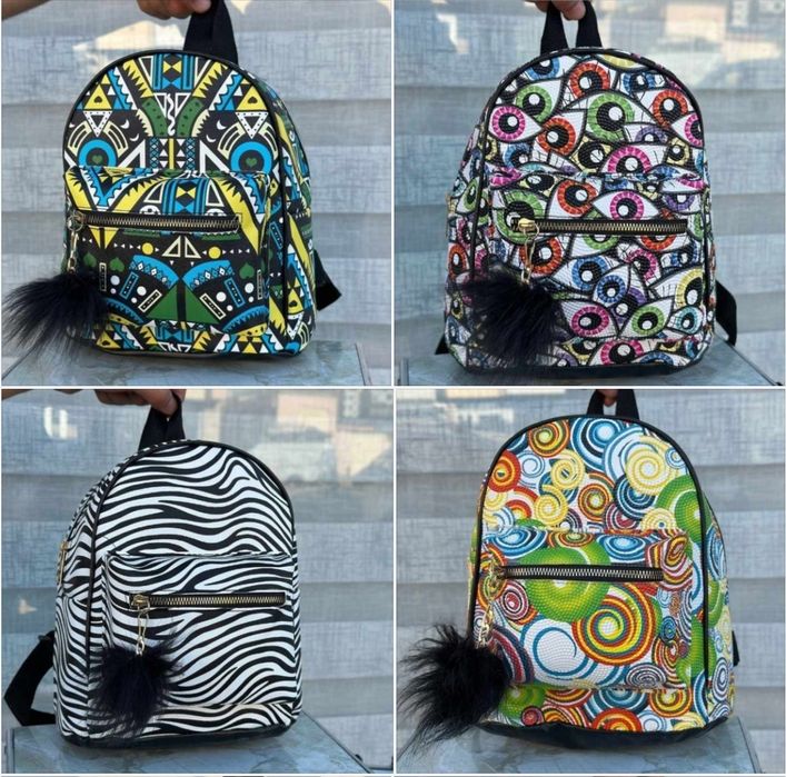 Намаление! Раница 25см Различни цветове