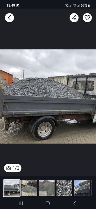 Zgura.Piatra pentru drum