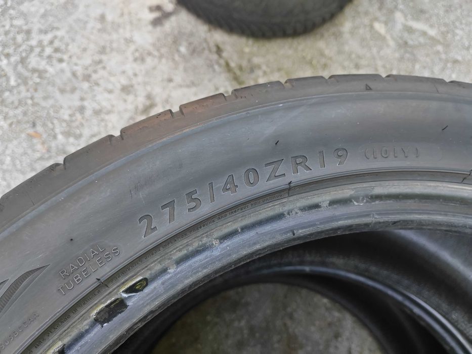 275/40/19 2бр.Dunlop Летни гуми
