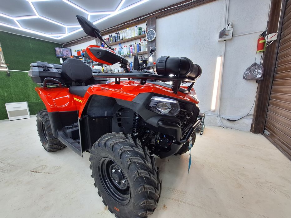 Atv/Атв CFMOTO 520L ново ,куфар музика