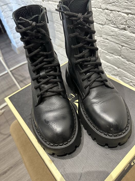 Продам сапоги демисизон кожаные