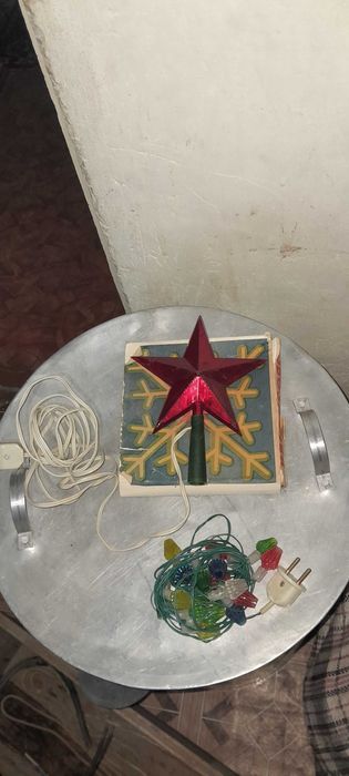 Советские ёлочные игрушки для ёлки СССР