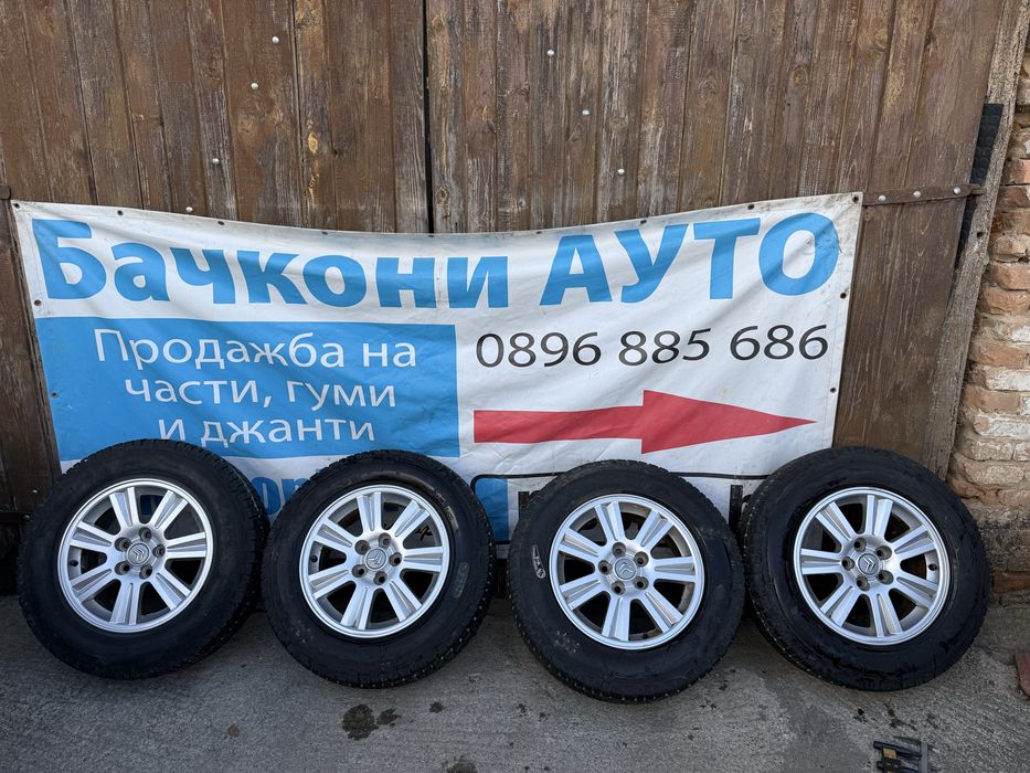 16 5х114.3 джанти с гуми