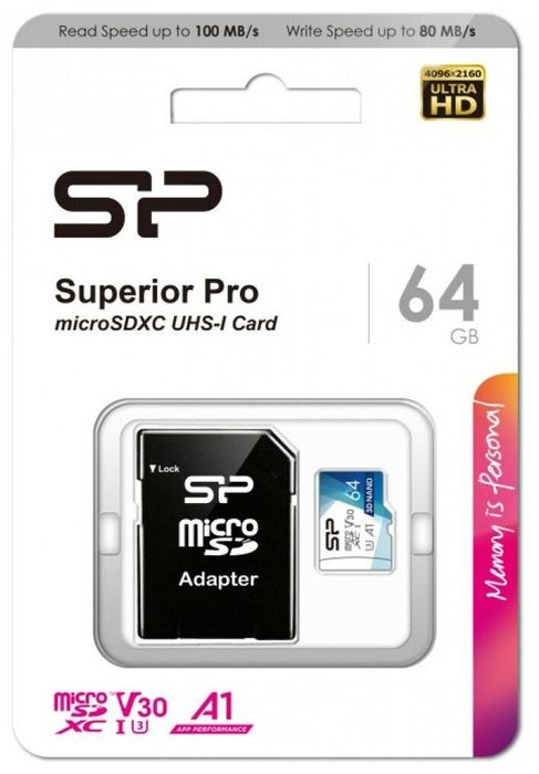 Silicon power microsd 64gb