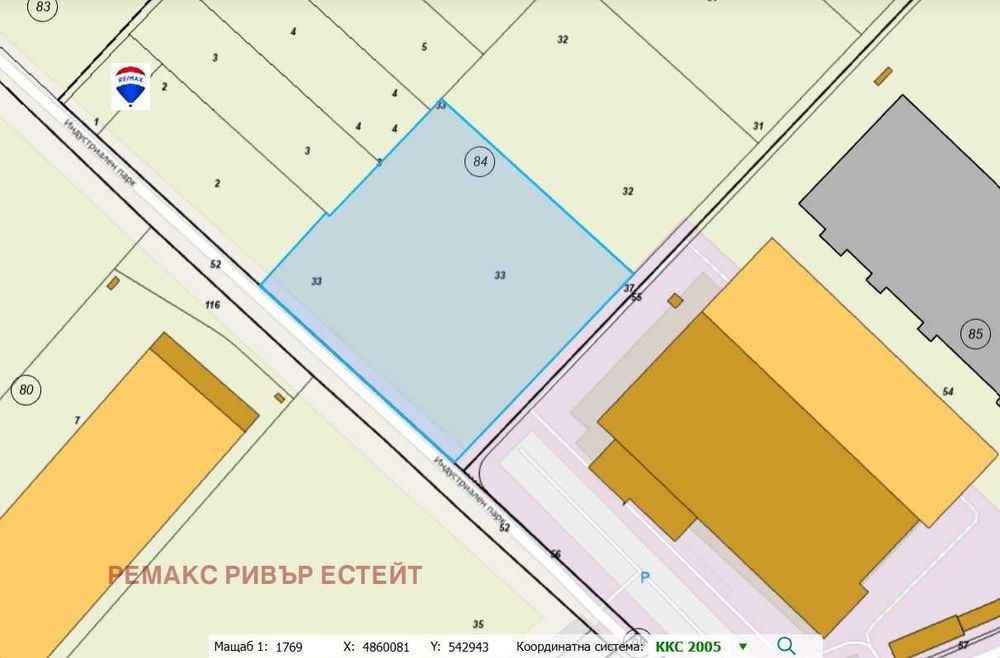 Продава се Парцел в Русе, Промишлена зона - Изток - 15721 кв.м за 26 €/кв.м - Снимка #4
