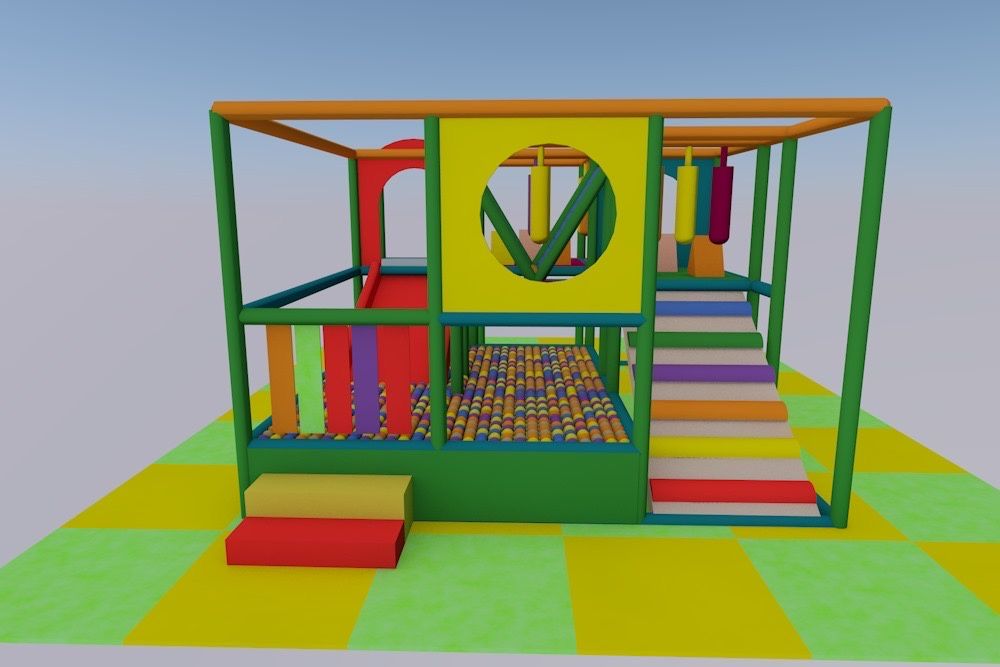 Echipament complet loc de joaca