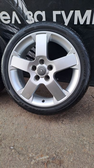 17" 5Х110мм Опел, 5x110mm Opel GM + Подарък Летни гуми 205 45 17