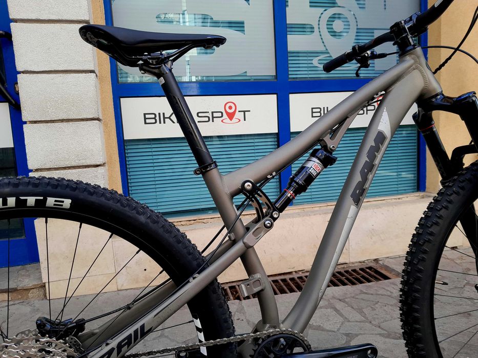 RAM Trail Deore 12sp Gray-Black 29 Bike S Трейл Велосипед Колело Байк