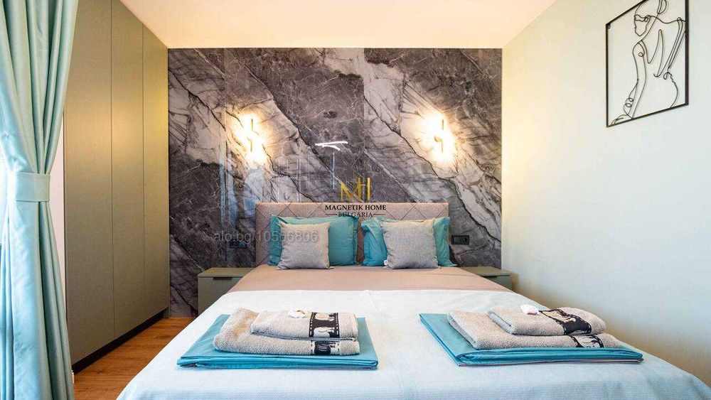 Дава се под наем Тристаен апартамент в Бургас, Лазур - 78 кв.м за 816 € - Снимка #1