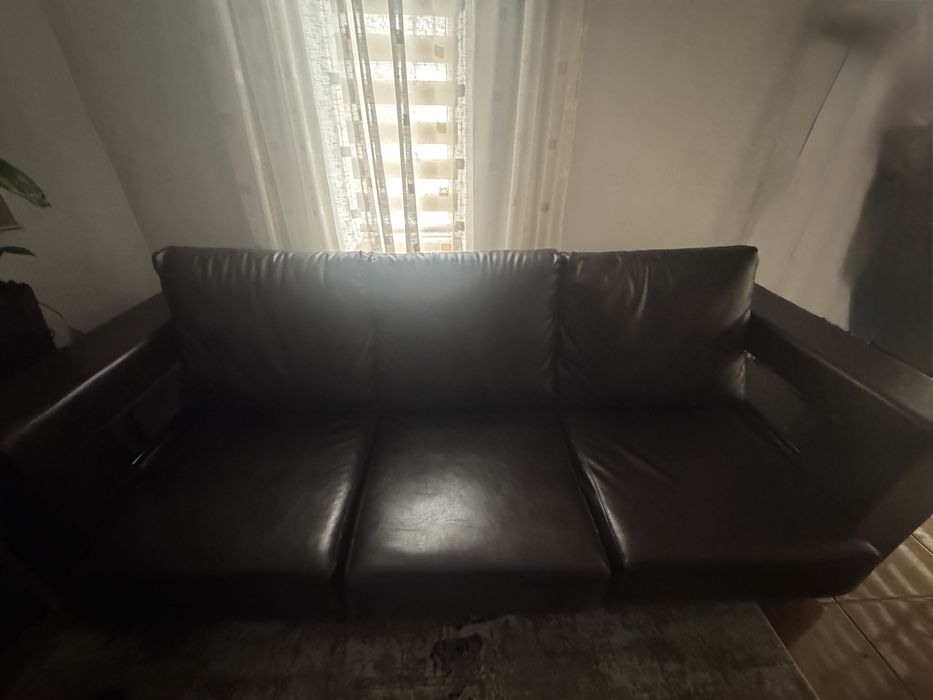 Canapea si fotolii din piele