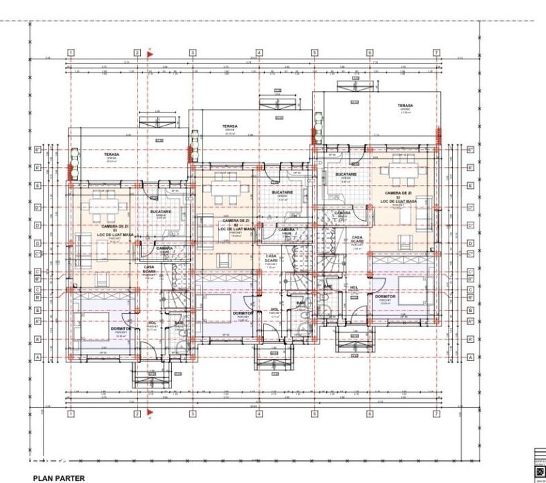 Casa tip triplex, 5 camere, 114 mp utili, Zona Plopi