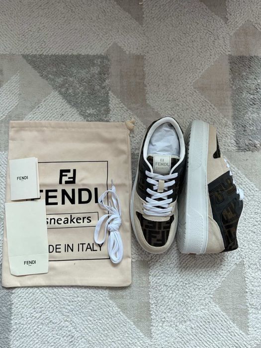 Обувки Fendi Crosta Sneakers
