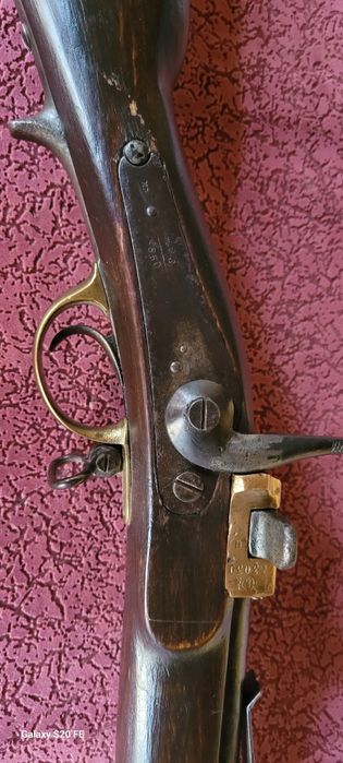 Пехотна пушка "КРЪНКА"обр.1869гкал.15.24мм. с щик