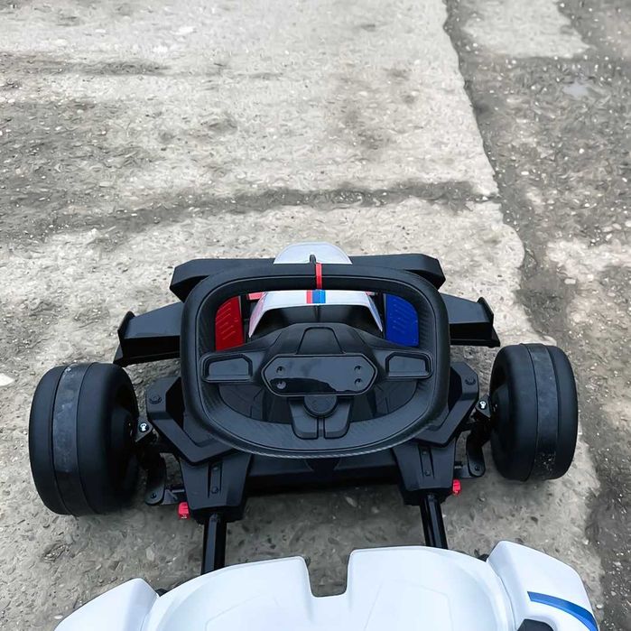 Kart electric cu functie Drift, BMW Motosport 2x 250W, 24V #white